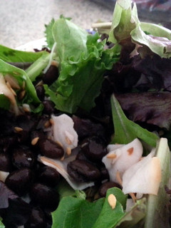 A picture of simple light salad.