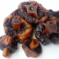 A picture of Oxtail Stew In Asian Stye.