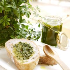Shiso Pesto Genovese A picture of Shiso Pesto Genovese.
