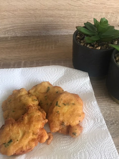 Una foto de Tortillas de bacalao exprés y con truco