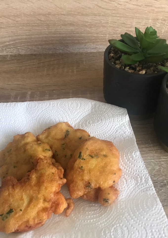 Una foto de Tortillas de bacalao exprés y con truco