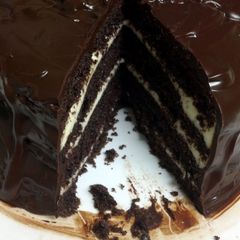 A picture of Deep Dark Mocha Torte.