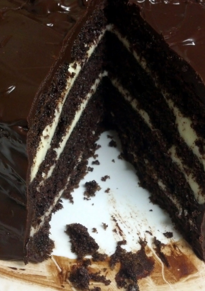 A picture of Deep Dark Mocha Torte.