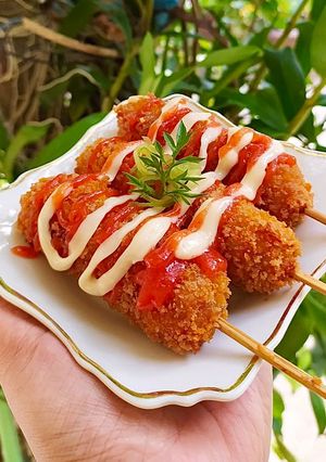 Foto resep Corndog Mozarella