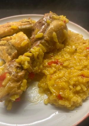 Una foto de Arroz con Pollo!!