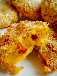 南瓜可樂餅 (氣炸鍋食譜) 的食譜成品照片