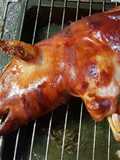 Cochinillo al romero al horno