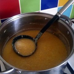 A picture of Vickys Soup Tips - Help! I've added too much.......