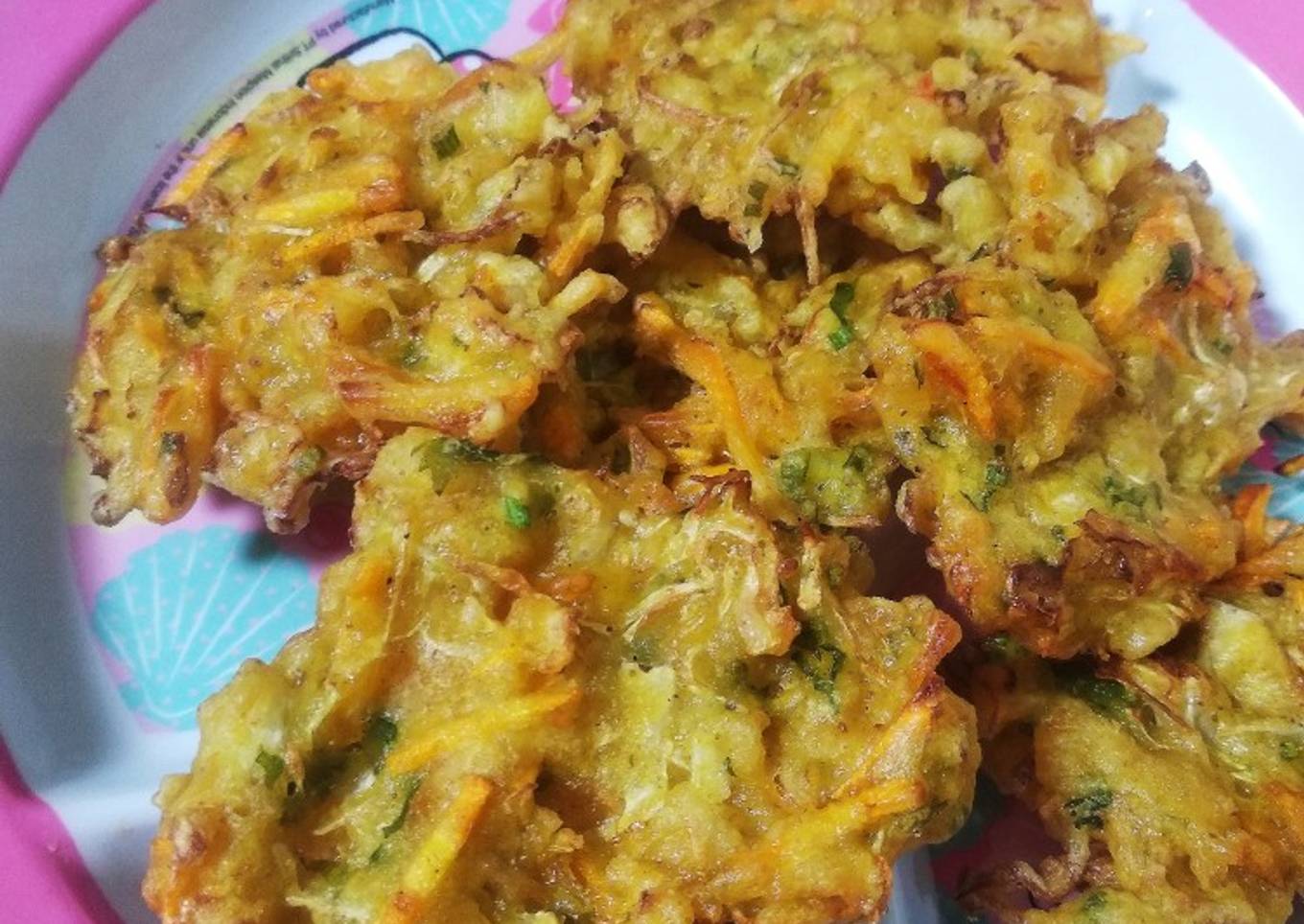 Langkah Mudah untuk Menyiapkan Bakwan sayur udang rebon, Enak Banget