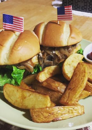 A picture of Husband-Approved! Easy American-Style Burger.