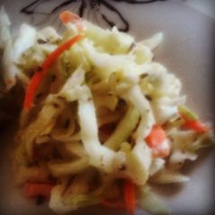 Deluxe coleslaw A picture of Deluxe coleslaw.