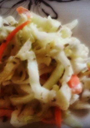 A picture of Deluxe coleslaw.