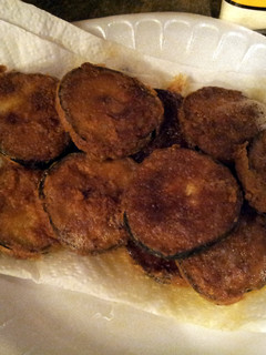 A picture of Fried Cucumbers.
