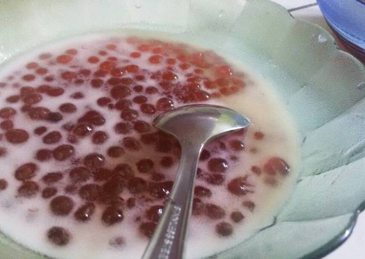 Tutorial mengolah Bubur sagu mutiara enak