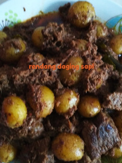 Foto resep Rendang daging sapi