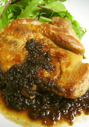 A picture of Simple and Very Delicious Chicken Sauté with Balsamic Vinegar Sauce.