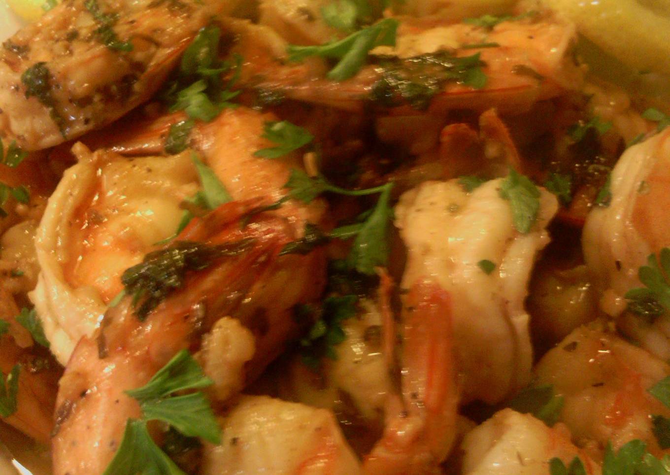 Sunshine Lemon Butter Shrimp
