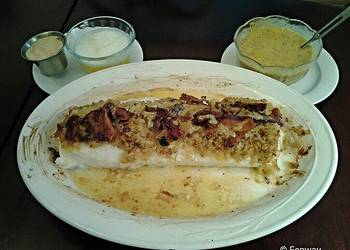 The New Way Serving Recipe Roasted Spice Crumbed Cod Fillets Very Delicious