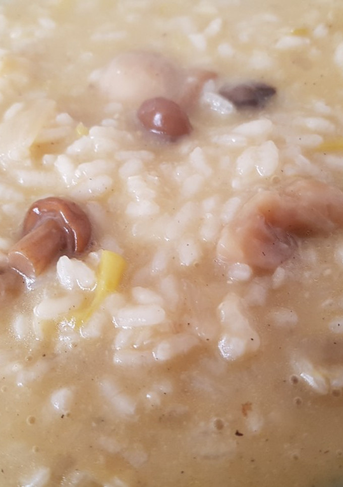Una foto de Risotto boletus