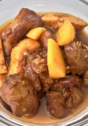Foto resep Semur ALa HuTang (Ati Ampela Tahu Kentang) by Mrs. Adi