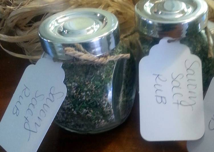 Simple Way to Prepare Perfect Savory Herb Salt Rub