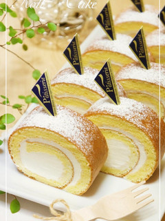 A picture of Fluffy Swiss Rolls.