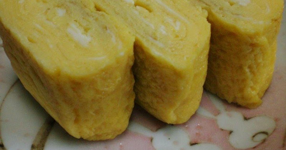 ♡TamagoYaki♡ Sweet Tamagoyaki With Dashi Recipe By Cookpad.Japan