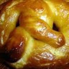 A picture of Home Made Soft Pretzels.