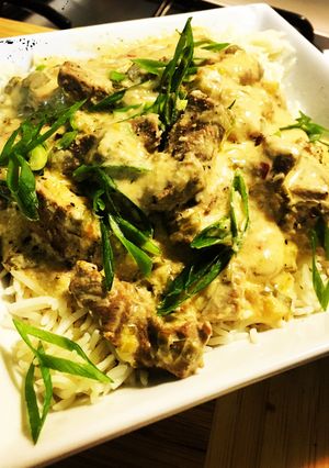 A picture of Chilli Coconut Beef.