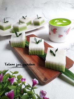 Foto resep Talam jus pandan