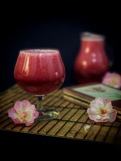 صورة لوصفة عصير الرمان