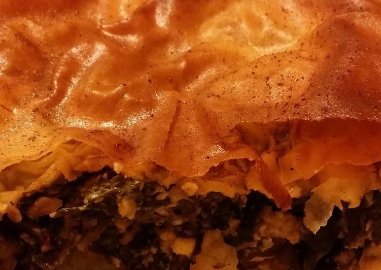 Steps to Prepare Speedy Kale pie