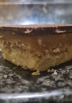 A picture of Millionaire's Shortbread.