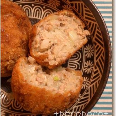 Our Family S Easy Menchi Katsu Fried Meat Patties Recipe By Cookpad Japan Cookpad