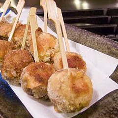 A picture of Vegetarian Stuffed Mushrooms.