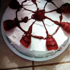 A picture of Strawberry shortcake.