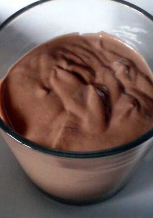 A picture of Chocolate Banana Silken Tofu Dessert.