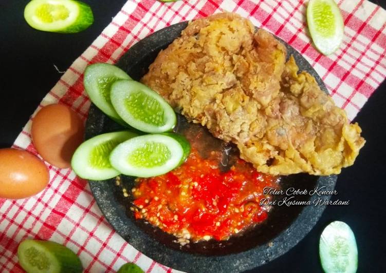 Resep Telur Cobek Kencur Anti Gagal