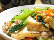 A picture of stir fry tofu