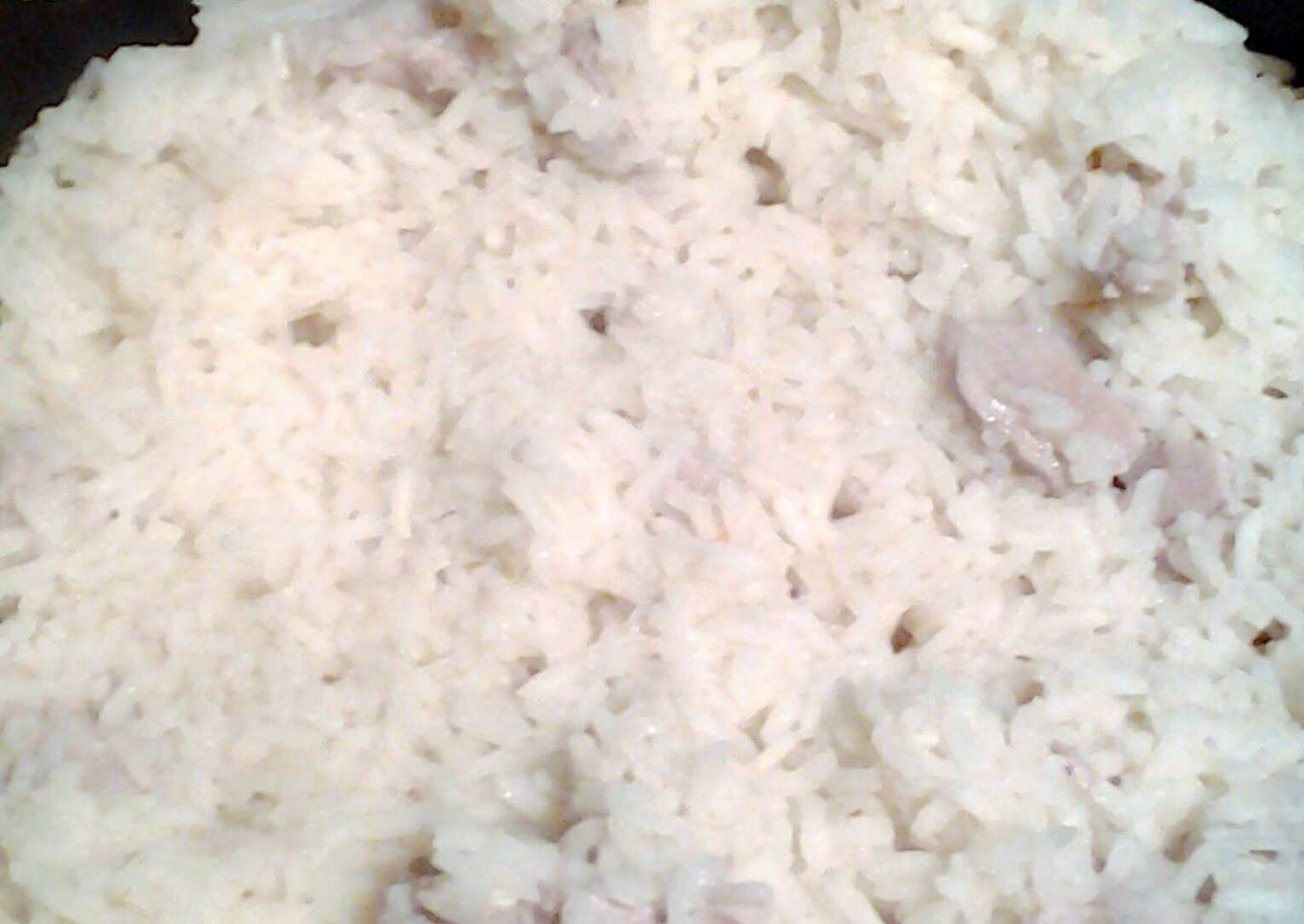 rice and pork