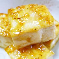 A picture of Shio-Koji Teriyaki with Firm Tofu.