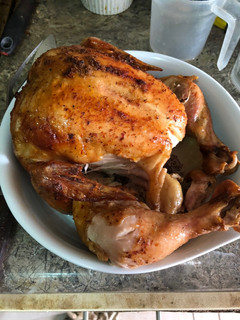 Una foto de Pollo a la brasa