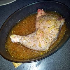 A picture of Marinated Lemon Chicken.