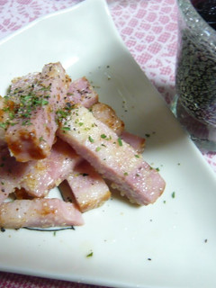 A picture of Easy Cheesy Fried Bacon.