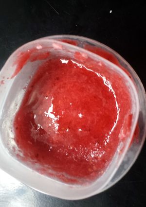 A picture of Berry ice.