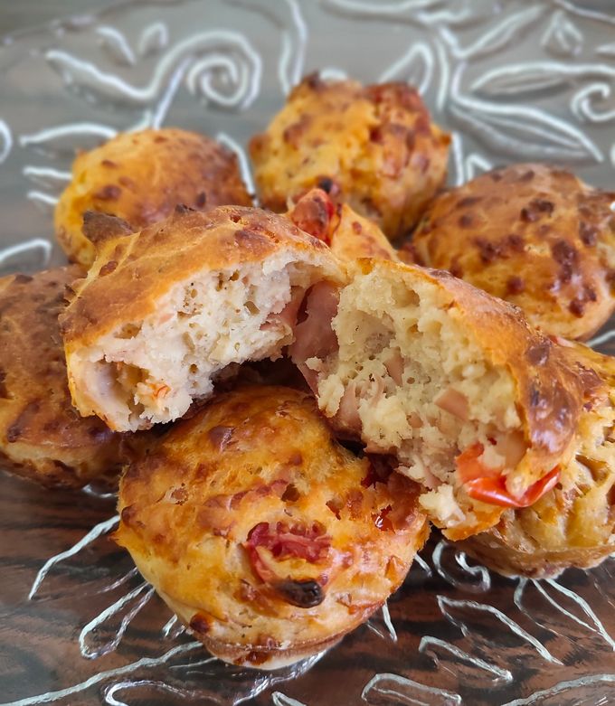 Foto di Muffin salati con albumi