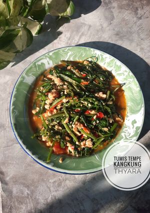 Foto resep Tumis Tempe Kangkung