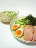 Cold Tonkotsu Ramen with Dipping Sauce