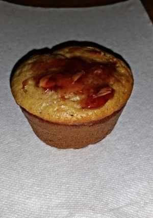 A picture of Peanut Butter egg pancake muffins.