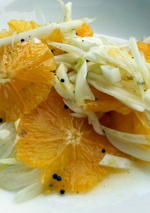 A picture of Fennel And Orange Salad.